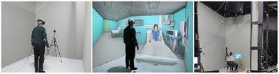 Multimodal Behavioral Cues Analysis of the Sense of Presence and Social Presence During a Social Interaction With a Virtual Patient